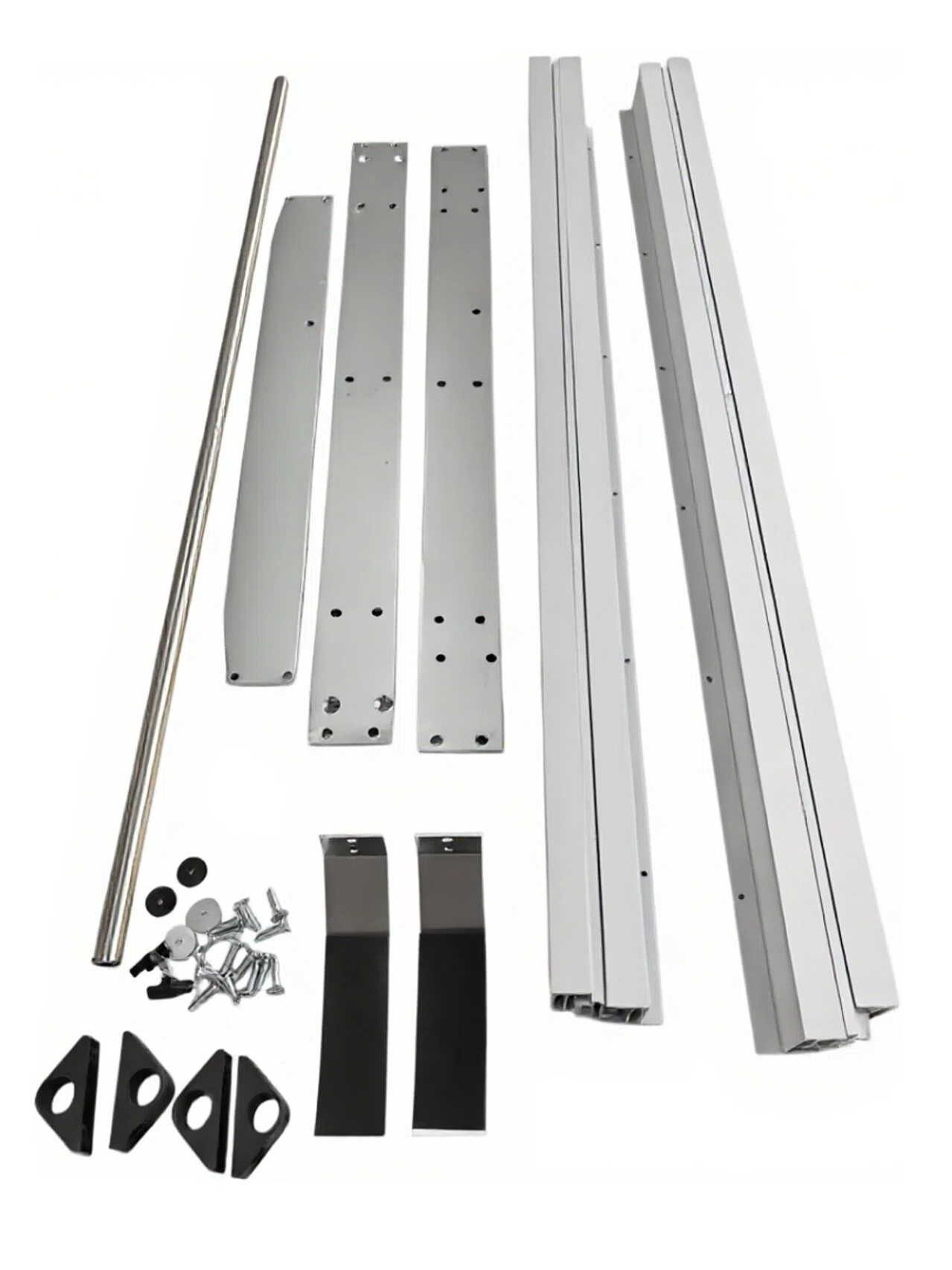 Aluminum table rail system