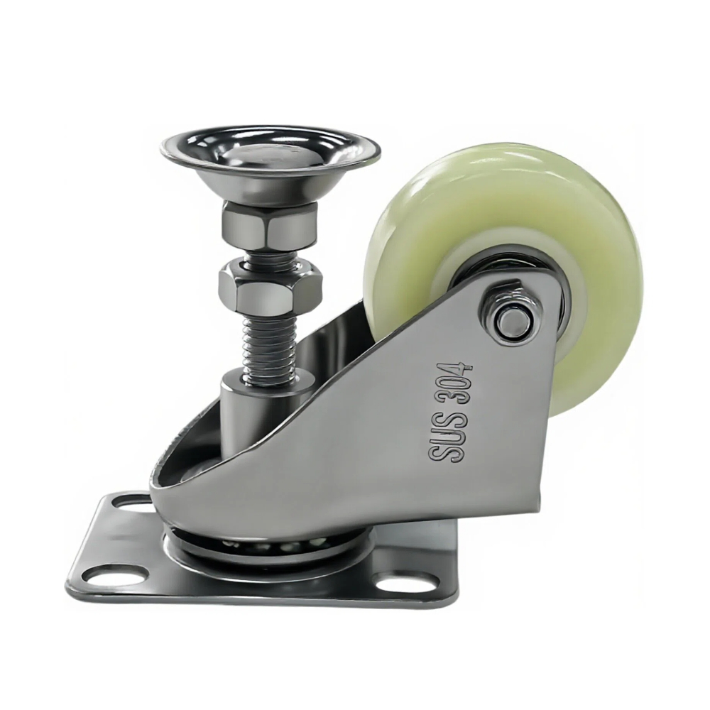 2-inch Height Adjustable PP Caster Wheel